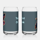 Iridescent Raven Blikvorm Glas (Links)