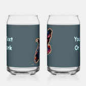 Iridescent Raven Blikvorm Glas (Rechts)