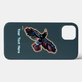 Iridescent Raven Case-Mate iPhone Case (Achterkant (horizontaal))