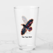 Iridescent Raven Glas (Achterkant)