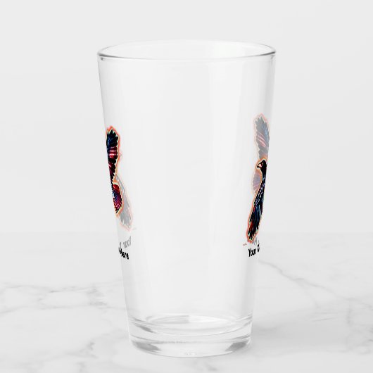 Iridescent Raven Glas (Links)