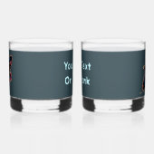 Iridescent Raven Whisky Glas (Links)