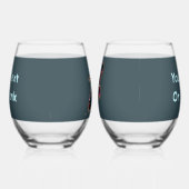 Iridescent Raven Wijnglas Zonder Voet (Rechts)