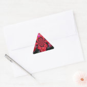 Iridescent Red Roses "Happy Valentijn" Art Print Sticker (Envelop)