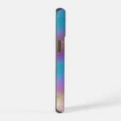 Iridescent Regenboog Glam iPhone 15 Case (Rechterkant)