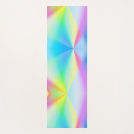 Iridescent, regenboogachtig, droomachtig - voor ro yogamat (Achterkant)