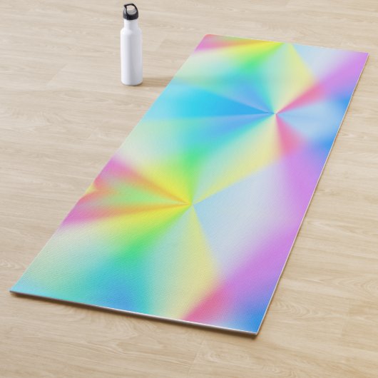 Iridescent, regenboogachtig, droomachtig - voor ro yogamat (In situ)
