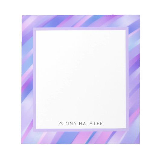 Iridescent Ribbons Speciaal Notitieblok 5,5 x 6 in (Voorkant)