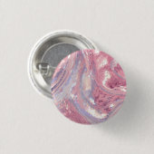 Iridescent Roze en Paars Ronde Button 3,2 Cm (Voorkant /achterkant)