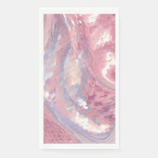 Iridescent Roze en Paarse Pailletten Servet