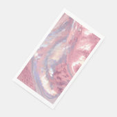 Iridescent Roze en Paarse Pailletten Servet (Hoek)