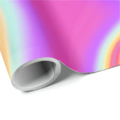 Iridescent roze vocht textuur 6 cadeaupapier (Rol Hoek)