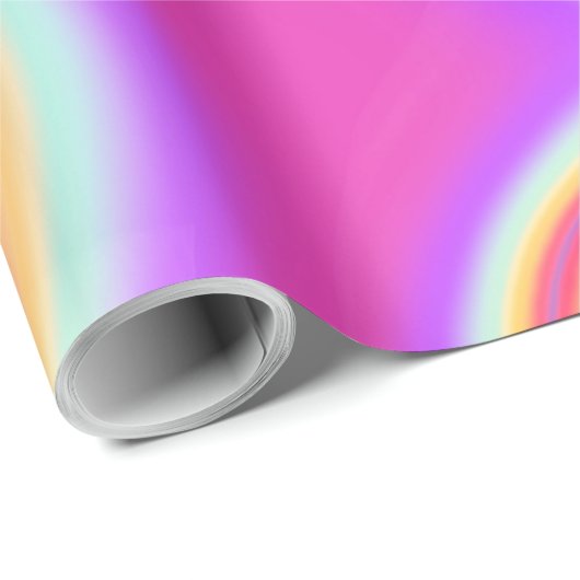 Iridescent roze vocht textuur 6 cadeaupapier (Rol Hoek)