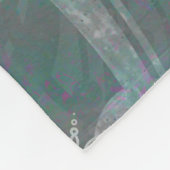 Iridescent Shimmer Mandala Boho Chic Fleece Deken (Hoek)