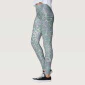 Iridescent Shimmer Mandala Boho Chic Leggings (Links)