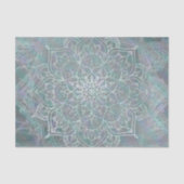 Iridescent Shimmer Mandala Boho Chic Tissuepapier (Voorkant)