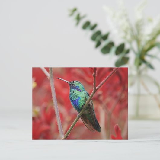 Iridescent Shine Briefkaart (Staand voorkant)