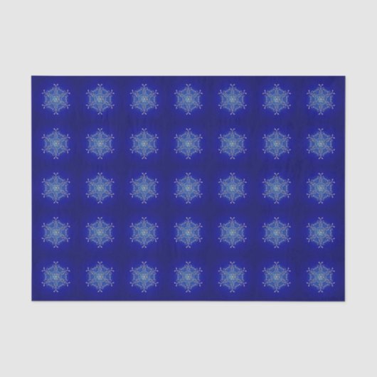 Iridescent Snowflake-weefselpapier Tissuepapier (Voorkant)