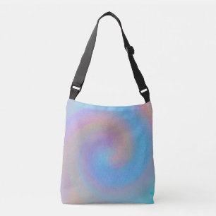 Iridescent Spiral Crossbody Tas