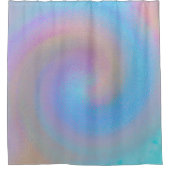 Iridescent Spiral Douchegordijn (Voorkant)