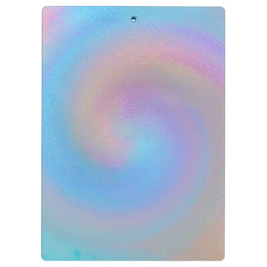 Iridescent Spiral Klembord (Achterkant)