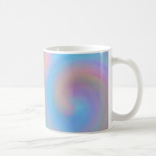 Iridescent Spiral Koffiemok (Rechts)