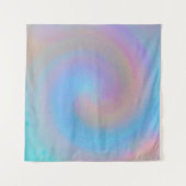 Iridescent Spiral Wandkleed (Voorkant (horizontaal))