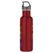 Iridescent Spring Waterfles (Achterkant)