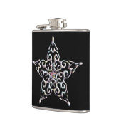 Iridescent Star Flask Heupfles (Links)