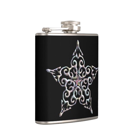Iridescent Star Flask Heupfles (Rechts)