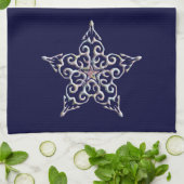 Iridescent Star Kitchen Towel Theedoek (Gevouwen)