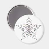 Iridescent Star Magnet (Voorkant / Achterkant)