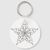 Iridescent Star-Sleutelhanger Sleutelhanger (Voorkant)