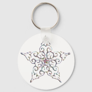 Iridescent Star-Sleutelhanger Sleutelhanger