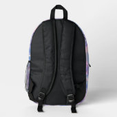 Iridescent Terra Backpack Bedrukte Rugzak (Achterkant)