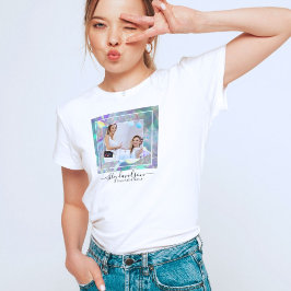 Iridescent Tinsel Company Business Foto T-Shirts