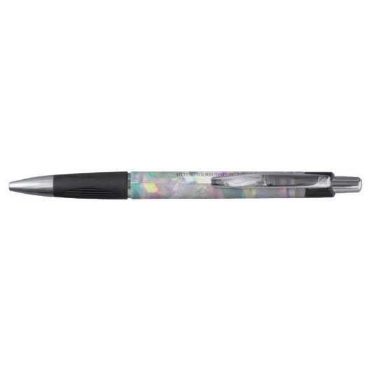 Iridescent Tinsel Modern Glam Promotion Pen (Achterkant)