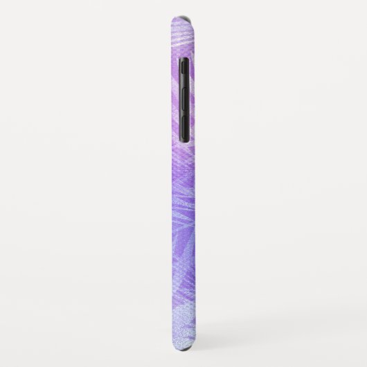 Iridescent Tropical Leaves Pattern Case-Mate iPhone Case (Achterkant/links)