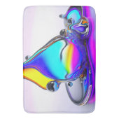 Iridescent vloeibaar badmat (Voorkant Verticaal)