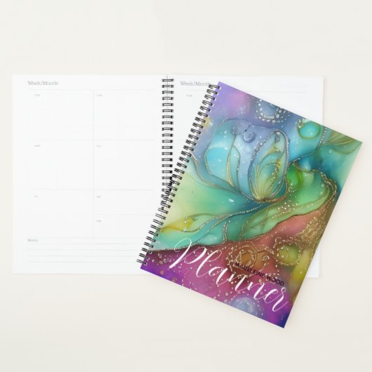Iridescent Waterverf Planner (Display)