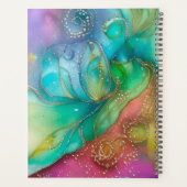 Iridescent Waterverf Planner (Achterkant)