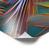 Iridescent Wing Cockatiel Fantasy Bird Foto Afdruk (Hoek)