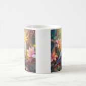 Iridescent Wing Cockatiel Fantasy Bird Koffiemok (Center)