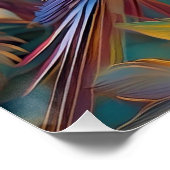 Iridescent Wing Cockatiel Fantasy Bird Perfect Poster (Hoek)