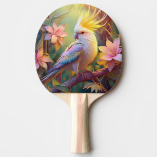 Iridescent Wing Cockatiel Fantasy Bird Tafeltennisbatje