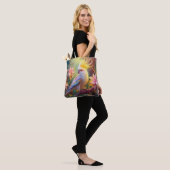 Iridescent Wing Cockatiel Fantasy Bird Tote Bag (Op model)
