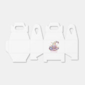 Iridescent Witch Hat Birthday Bedankdoosjes (Uitgevouwen)