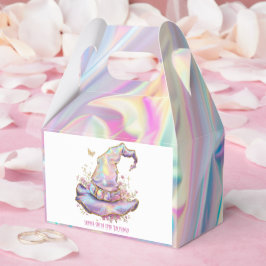 Iridescent Witch Hat Birthday  Bedankdoosjes