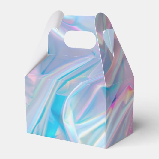 Iridescent Witch Hat Birthday Bedankdoosjes (Achterkant)