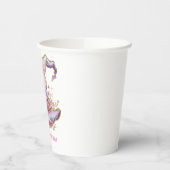 Iridescent Witch Hat Birthday  Papieren Bekers (Links)